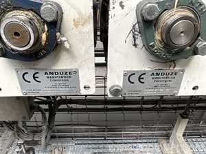 Anduze Overhead Conveyor Belt from Tray Packer to Palletiser - Line 3