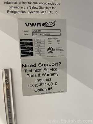 VWR VWR-30R Refrigerator