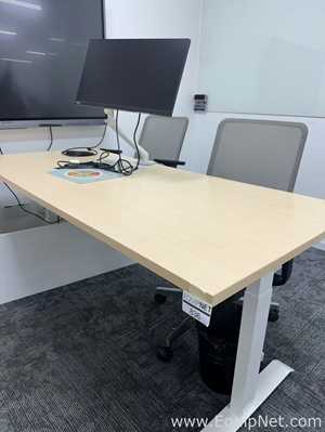 Lot of Electric Adjustable Desk and Other Furniture Lot 836