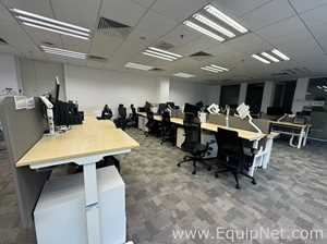 Office Desk and Chair Lot 840