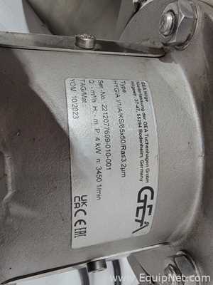 Bomba Centrífugas GEA Hilge GmbH Co. KG Hygia I