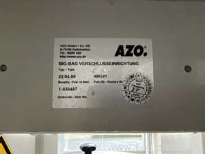 AZO BIG BAG ENTLEERSTATION Bulk Bag Unloading Station