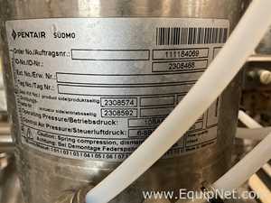Válvula aço inox Pentair Sudmo