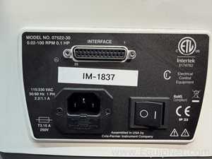 Cole Parmer 07522-30 Peristaltic Pump