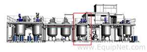 NETZSCH Milling Extension Skid 2-2 - Two 4,000 L Mixing Tanks with Tornado Pump and Control Panel