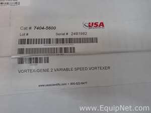 Unused Scientific Industries Inc. 7404-5600 Vortexers