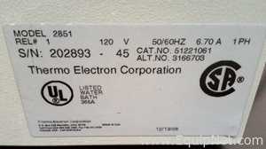 Thermo Electron Corporation 2851 Double Wide Water Bath