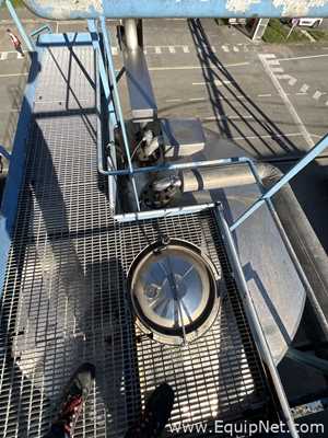Tanque aço inox Chaudronnerie Tuyauterie .  37000 Litros