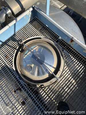 Tanque aço inox Chaudronnerie Tuyauterie .  37000 Litros