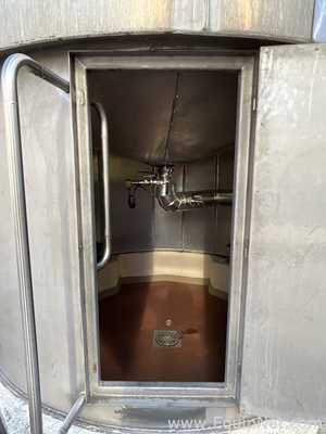 Tanque aço inox Chaudronnerie Tuyauterie .  37000 Litros