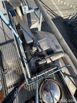 Tanque aço inox Chaudronnerie Tuyauterie .  34000 Litros