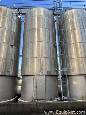Tanque Acero inoxidable Chaudronnerie Tuyauterie .  34000 Litros