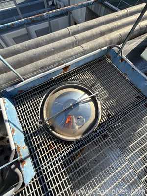Tanque aço inox Chaudronnerie Tuyauterie .  37000 Litros