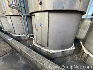 Tanque aço inox Chaudronnerie Tuyauterie .  37000 Litros