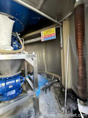 Silo aço inox Chalvignac Industries .  150 Toneladas