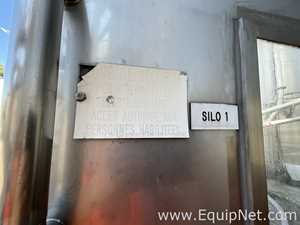 Silo aço inox Chalvignac Industries .  150 Toneladas
