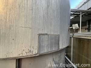 Chaudronnerie Tuyauterie 39000 Litre Vertical Stainless Steel Storage Tank - T4