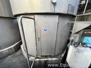 Chaudronnerie Tuyauterie 39000 Litre Vertical Stainless Steel Storage Tank - T4