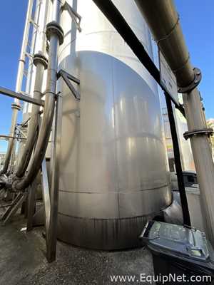 Silo aço inox Chalvignac Industries .  150 Toneladas