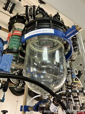 De Dietrich 30 Liter Jacketed Glass Reactor