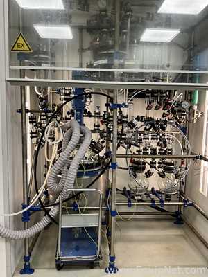 De Dietrich 30 Liter Jacketed Glass Reactor
