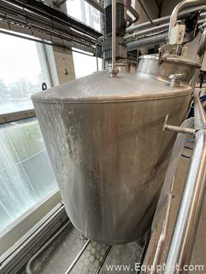 Pierre Guerin 3149 Litre Stainless Steel Mixing Tank