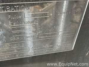 Pierre Guerin 3149 Litre Stainless Steel Mixing Tank