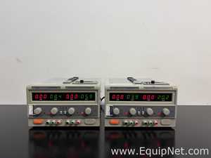 Lot of 3 Mastech HY5005E-2 Power Supplies
