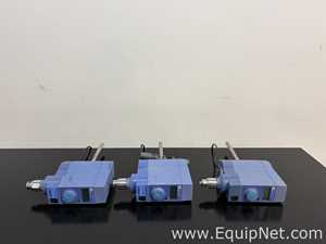 Lot of 3 IKA Eurostar PWR CV S1 and IKA RW20.n S1 Lab Mixers