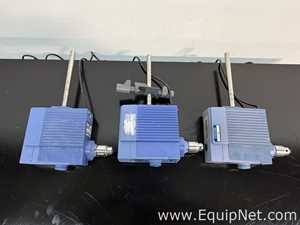 Lot of 3 IKA Eurostar PWR CV S1 and IKA RW20.n S1 Lab Mixers