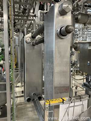 Trocador de Calor/Condensador aço inox APV 