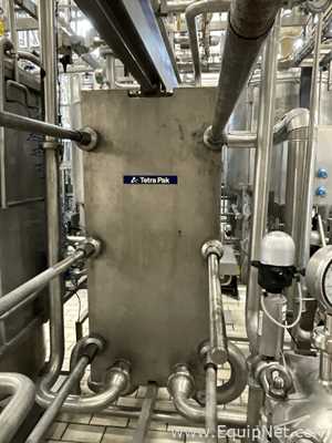 Trocador de Calor/Condensador aço inox Tetra Pak 