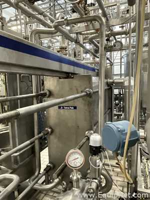 Trocador de Calor/Condensador aço inox Tetra Pak 
