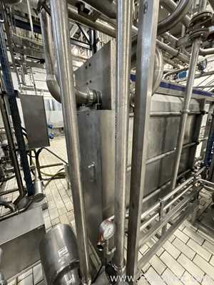 Trocador de Calor/Condensador aço inox Tetra Pak 