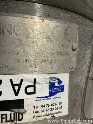 Bomba Centrífugas Acero inoxidable Inoxpa PROLAC S35F