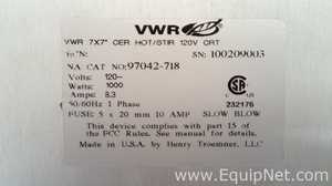 Lot of VWR Hot Plate Stirrers