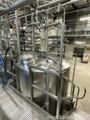 Circa 3000 Litre Stainless Steel Mixing Tank