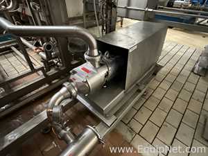 Jung Process Systems Hyghspin 90 Stainless Steel Contact Parts Twin Screw Pump