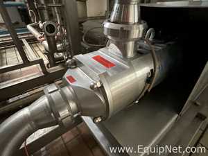 Jung Process Systems Hyghspin 90 Stainless Steel Contact Parts Twin Screw Pump