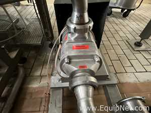 Jung Process Systems Hyghspin 90 Stainless Steel Contact Parts Twin Screw Pump