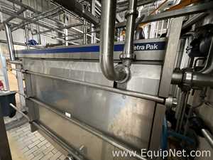 Alfa Laval Tetra Pak C10-KSM 993 Litre Stainless Steel Plate and Frame Heat Exchanger w Flow Meter
