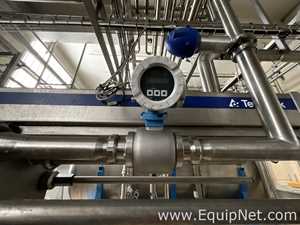 Alfa Laval Tetra Pak C10-KSM 993 Litre Stainless Steel Plate and Frame Heat Exchanger w Flow Meter
