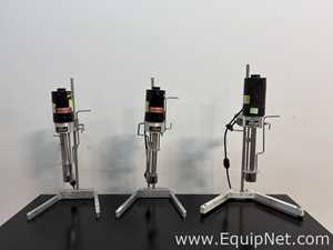 Lot of 3 Chemineer Greerco 1L Tabletop Homogenizer Mixers