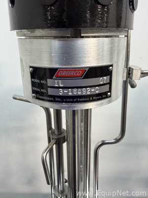 Lote de 3 Mezclador de Laboratorio Chemineer 1L