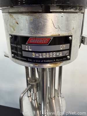 Lote de 3 Mezclador de Laboratorio Chemineer 1L