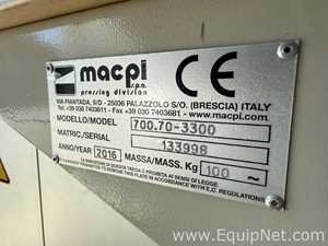 Maquinaria para Fabricación de Telas Macpi s.p.a 700.70-3300
