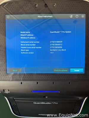 Thermofisher Scientific QuantStudio 7 Pro PCR Machine