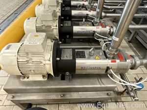 Jung Process Systems Hyghspin 70 Stainless Steel Contact Parts Twin Screw Pump