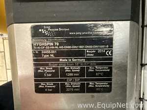 Bomba Tipo Parafuso aço inox Jung Process Systems Hyghspin 70