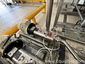 Jung Process Systems Hyghspin 70 Stainless Steel Contact Parts Twin Screw Pump